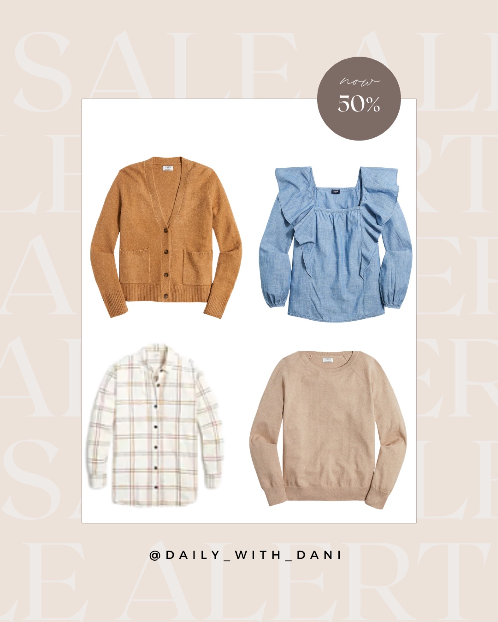 @jcrewfactory. Sale alert womens tops cashmere sweater ruffles. Plaid shacket. Fall fashion affordable finds. Cardigans knit winter outfit Chelsea boots

#LTKstyletip #LTKCyberweek #LTKsalealert