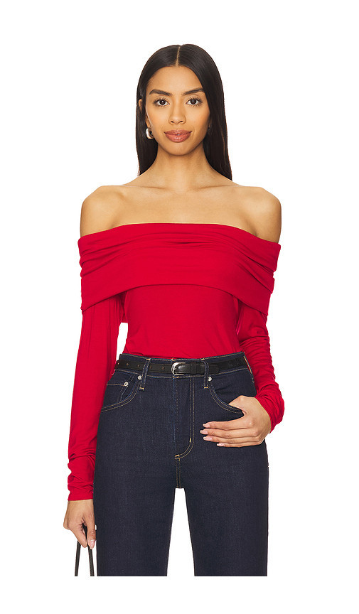 Sanctuary Off The Shoulder Top in Red. Size M. Also in S, XS. | Revolve Clothing (Global)