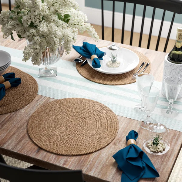 Peniste Jute 15" Placemat (Set of 4) | Wayfair North America