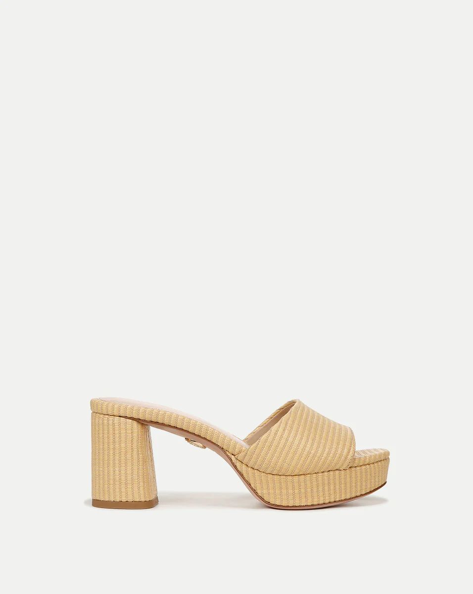 Dali Raffia Platform Sandal | Veronica Beard