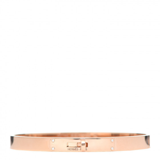 HERMES

18K Rose Gold Diamond PM Kelly Bracelet SH | Fashionphile