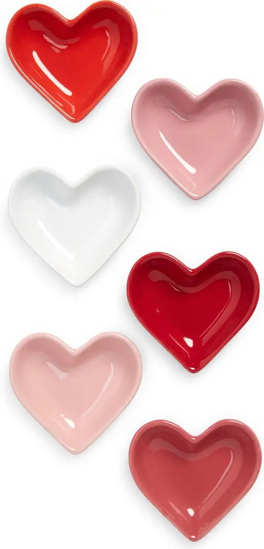 Now Designs Set of 6 Valentine Pinch Bowls | Nordstrom | Nordstrom