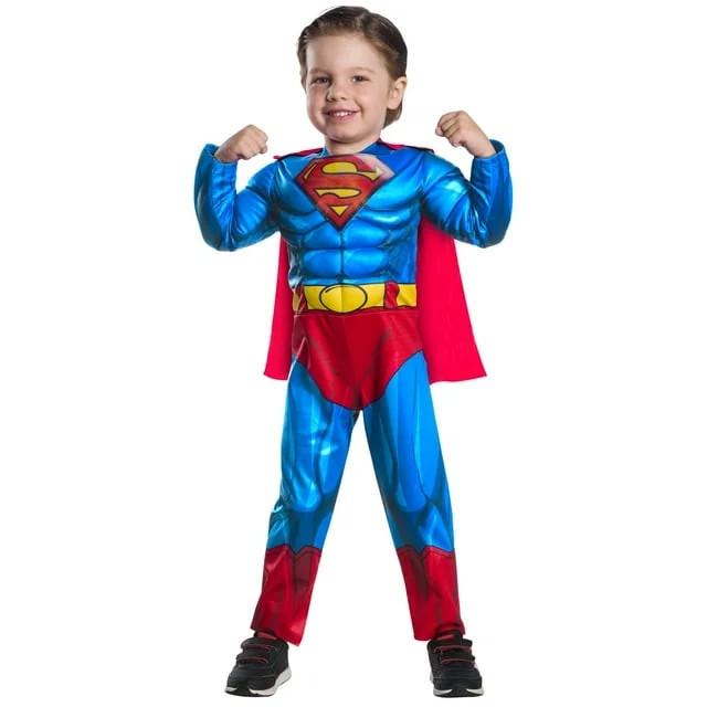 DC Comics Superman Costume for Toddlers by Rubies, Boys (Size 3-4T) | Walmart (US)