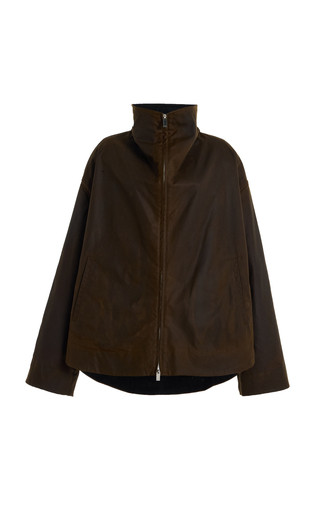 Zipped Cotton Funnel Jacket | Moda Operandi (Global)