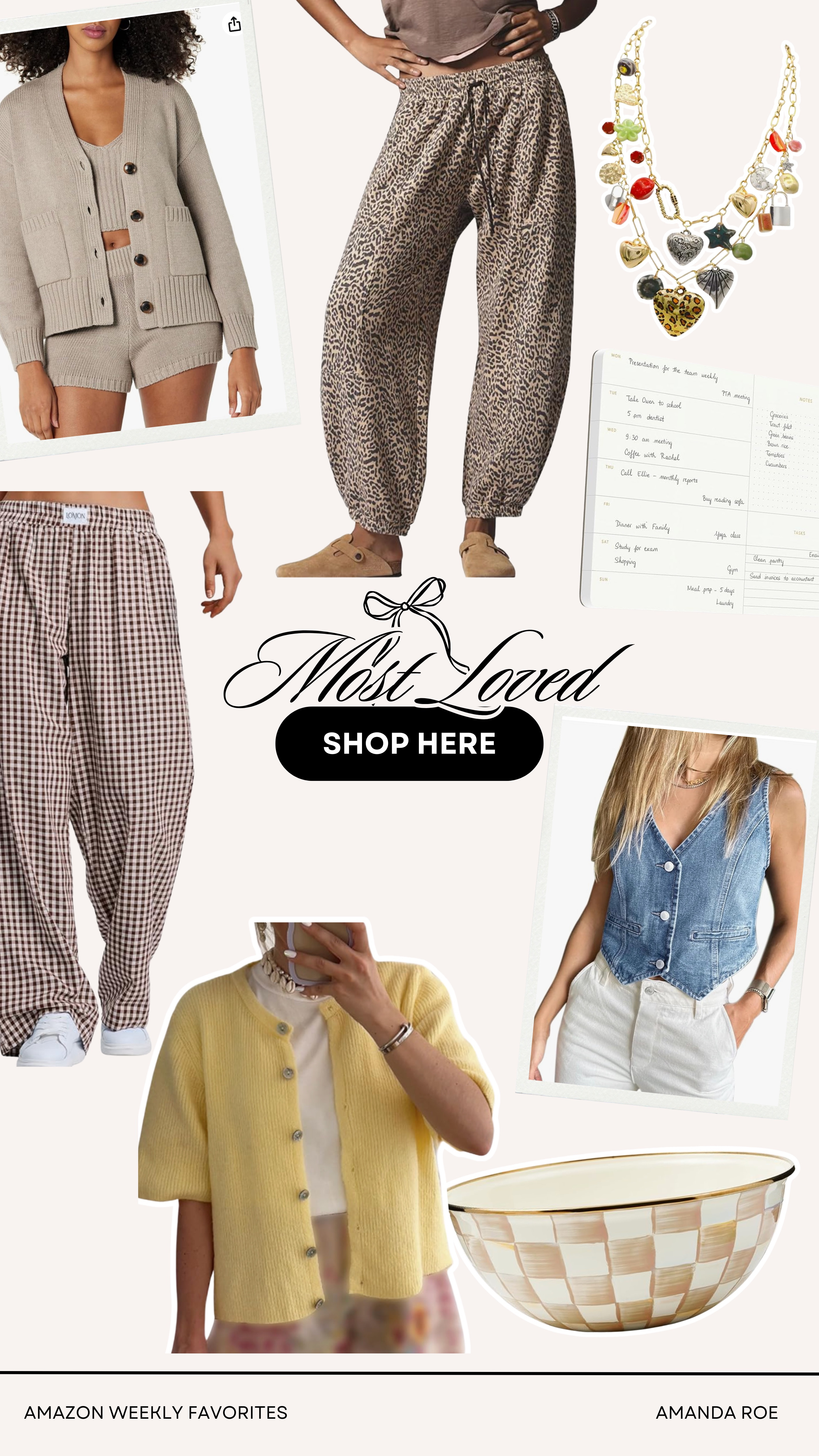 This week’s Amazon favorites! We are lovinggg printed pants right now and these two are so cute for spring!

Spring style, affordable outfits, casual style, midsized outfit ideas 

#LTKMidsize #LTKFindsUnder50 #LTKStyleTip