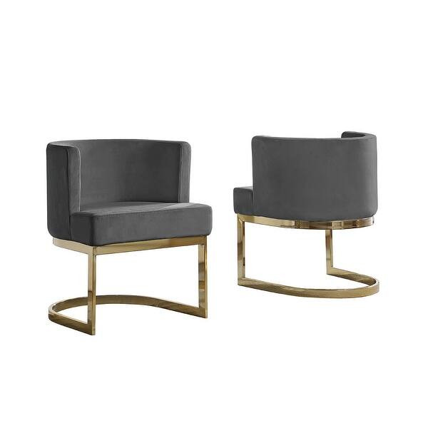 Best Quality Furniture Leisure Chair with Gold Base (Single) - On Sale - Overstock - 32233141 | Bed Bath & Beyond