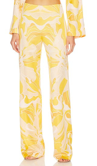 Alexis Mich Pant in Yellow. - size XS (also in S) | Revolve Clothing (Global)