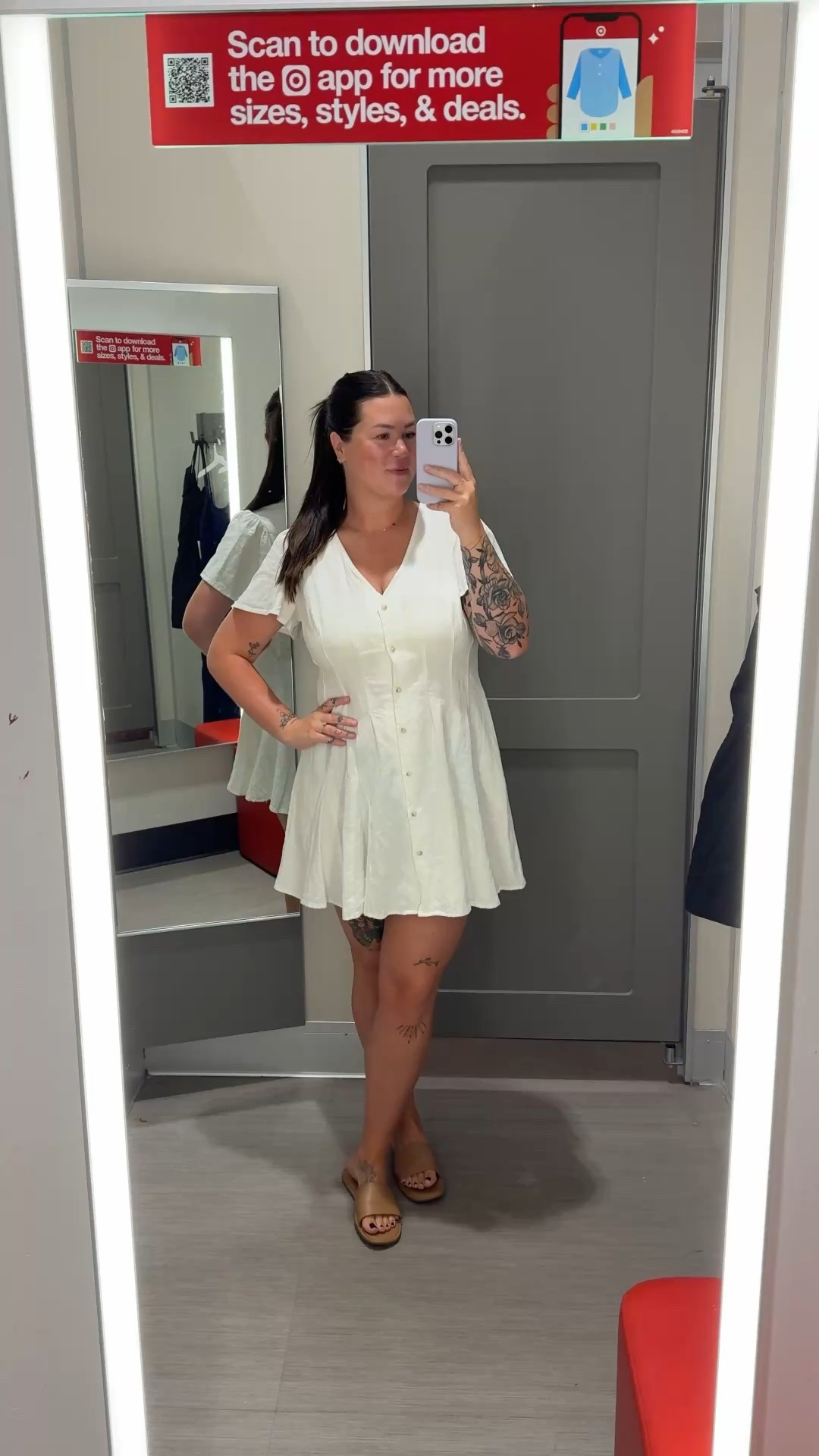 The perfect little white dress 🦢
Functioning buttons makes it so comfy and perfect for nursing moms! So flattering and comfy for any occasion!

#LTKSummerEdit #LTKStyleTip #LTKMidsize