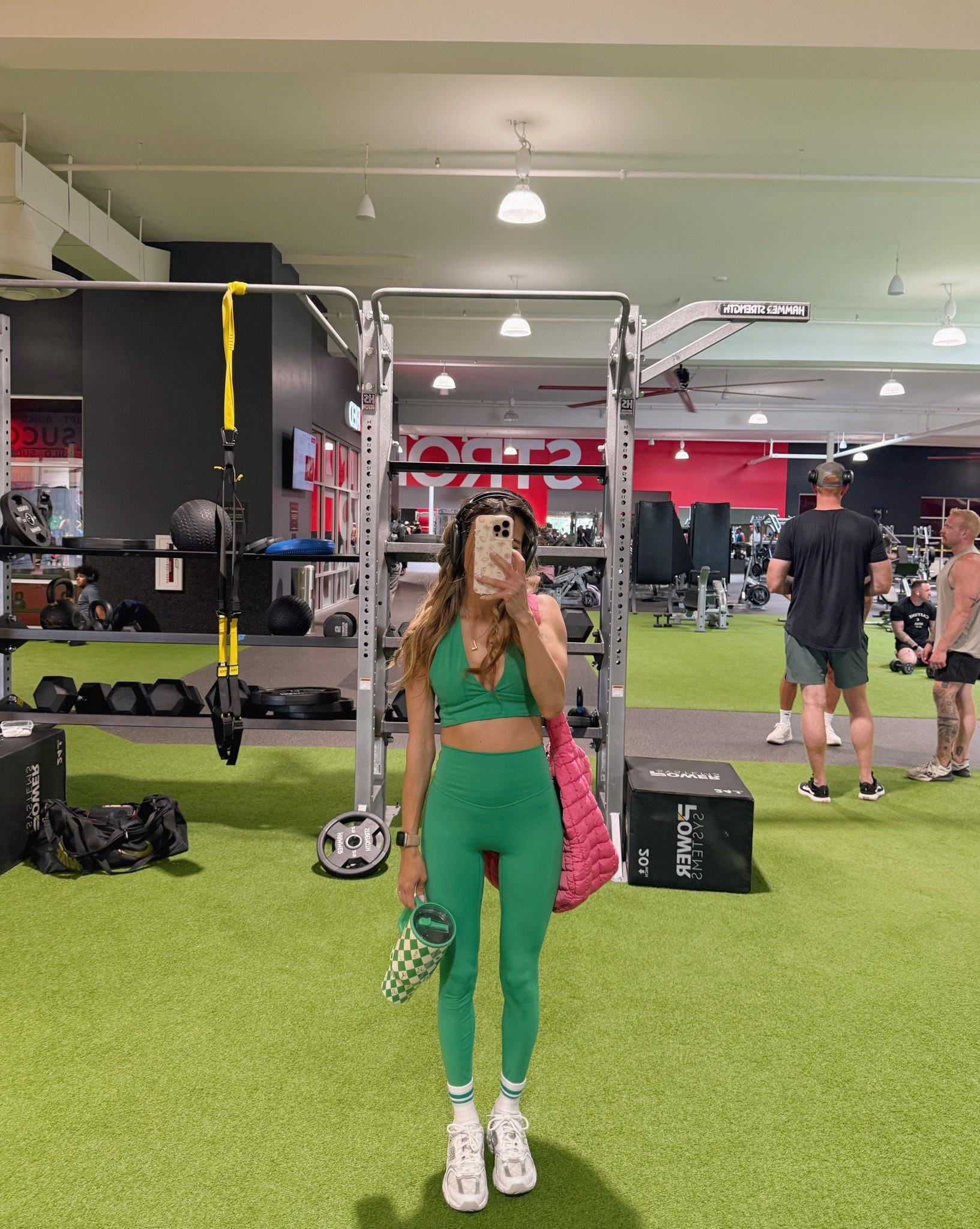 Today’s gym fit 💚

Can’t link my outfit but it’s from ACTA 🤍 

#LTKItBag #LTKActive