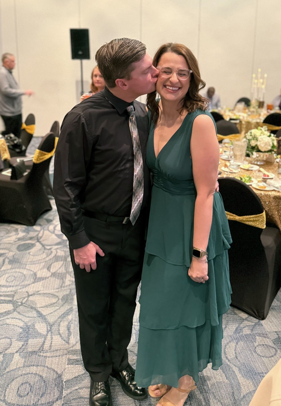 Fancy date night with my love 💕 I wore one of my favorite midi-dresses that is great for any formal occasion !

#LTKParties #LTKNYFW #LTKWedding