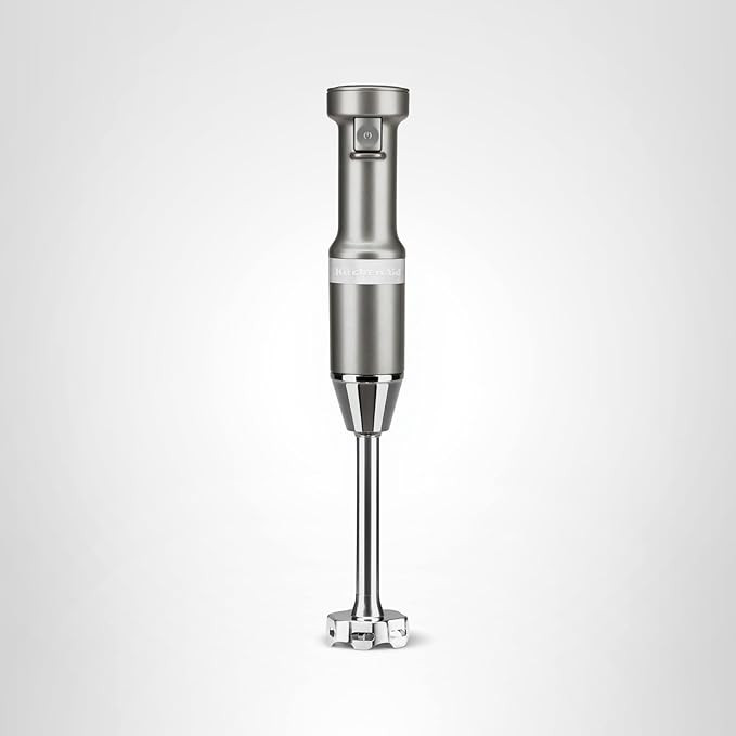KitchenAid Variable Speed Corded Hand Blender KHBV53, Contour Silver | Amazon (US)