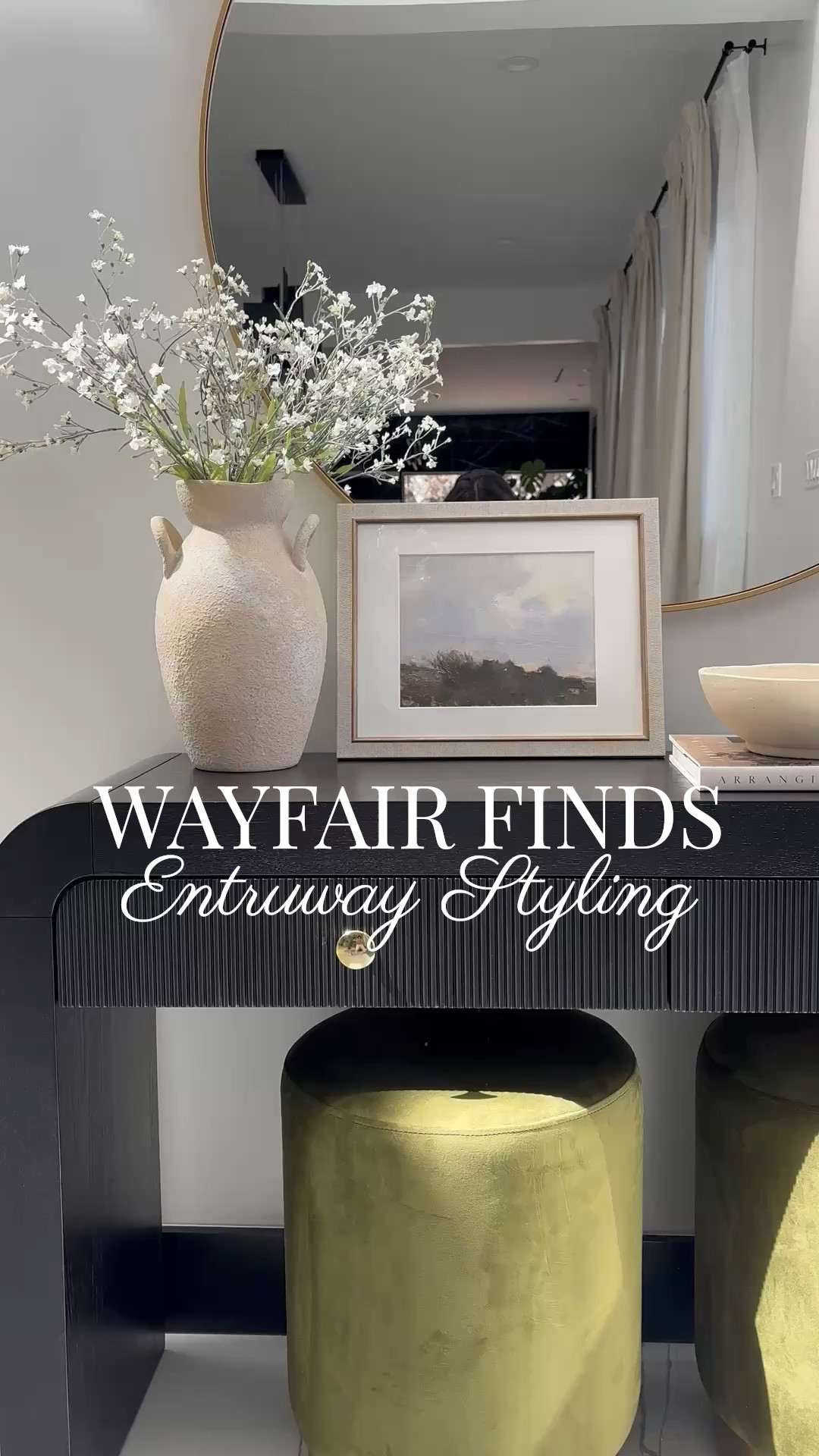 #Ad A well-styled console = instant transformation 🤎
Whether you love a clean minimal look or something more layered and cozy, Wayfair has so many options to bring your vision to life.

Tap into your style + shop my picks on LTK ✨

#WayfairPartner #wishyouwerehere #outdoor #Wayfair @Wayfair 

#LTKHome #LTKSaleAlert