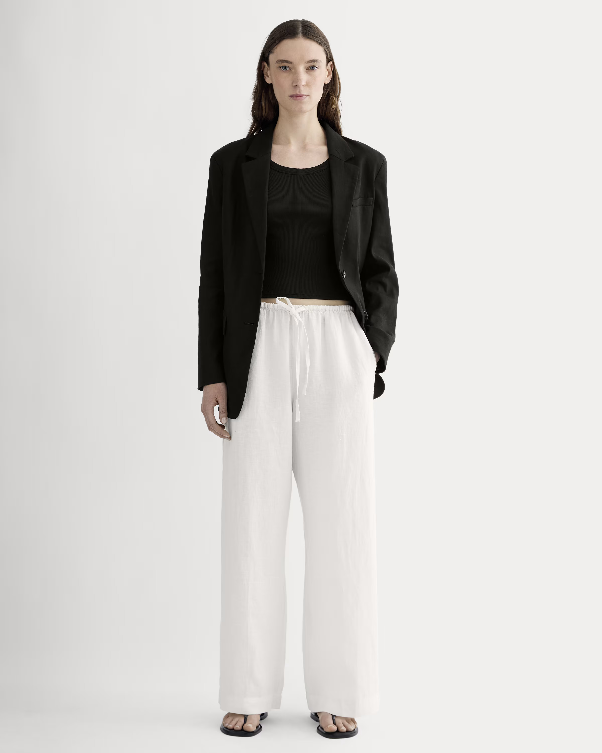 The Drawstring Pant in Linen | Everlane