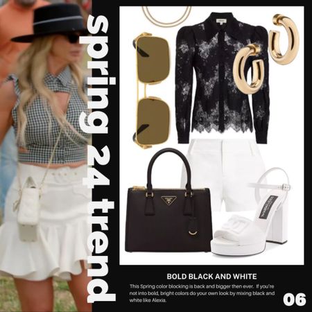 Spring is almost here and whether you need a full wardrobe refresh or just some new staples, @Saks has all of the it designers and pieces of the season. And as an LTK exclusive, I’ve added the 6th Spring 2024 trend I love, black and white. Scoop up this stylish blouse, the perfect tailored shorts, statement making accessories and turn heads this Spring with @saks.
#Saks #SaksPartner
