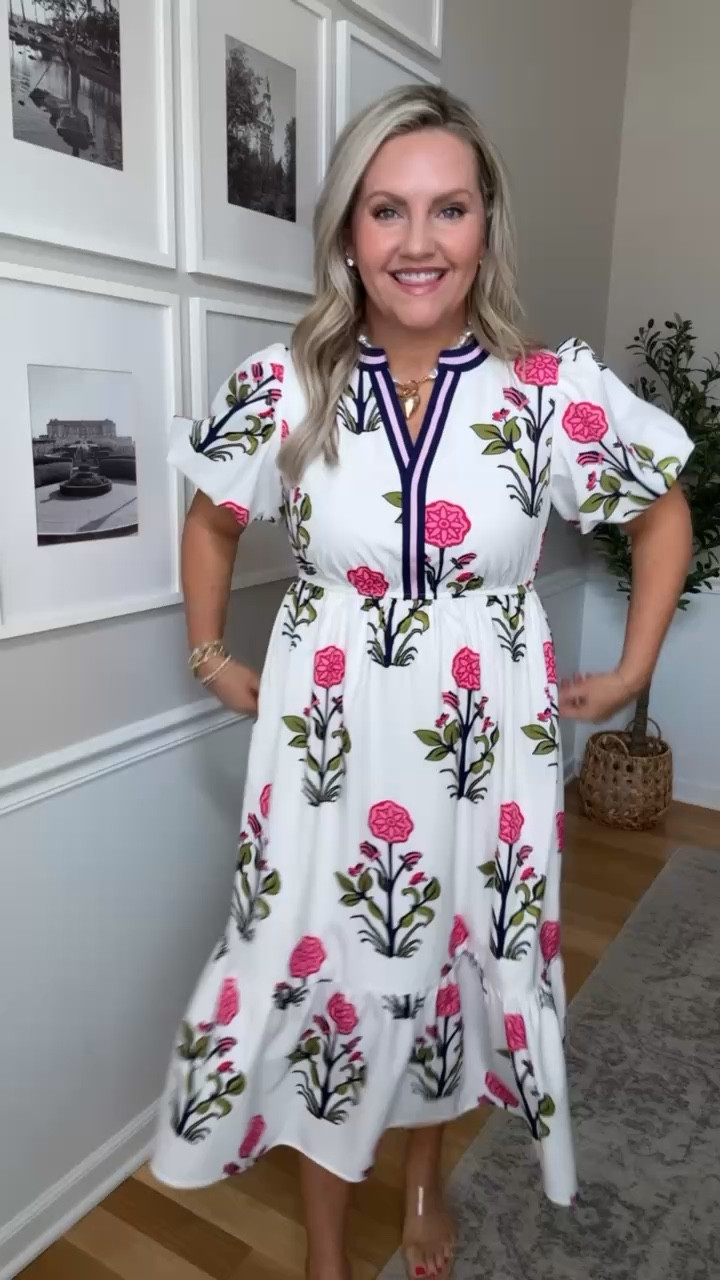 Another favorite from my Target spring haul!! This dress is such a standout with the pretty floral print and contrast neckline, it feels so feminine and polished while still being easy to wear. The fit is super flattering and perfect for brunch, showers, or any spring plans.

Wearing size small.

target spring haul target dress floral dress spring dresses brunch outfit ideas spring event dress feminine spring style casual spring dress womens spring fashion effortless outfit lovelylifestyling

#LTKootd #LTKSeasonal #LTKOver40