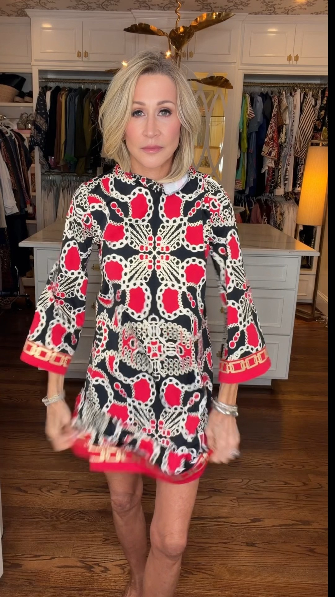 Loving this fabulous fall dress from Jude Connally!  It's perfect for everyday to add a little sparkle, but also would be great to dress up with heels.  I would definitely wear this for Thanksgiving! 

 #LTKootd #LTKSeasonal #LTKOver40
