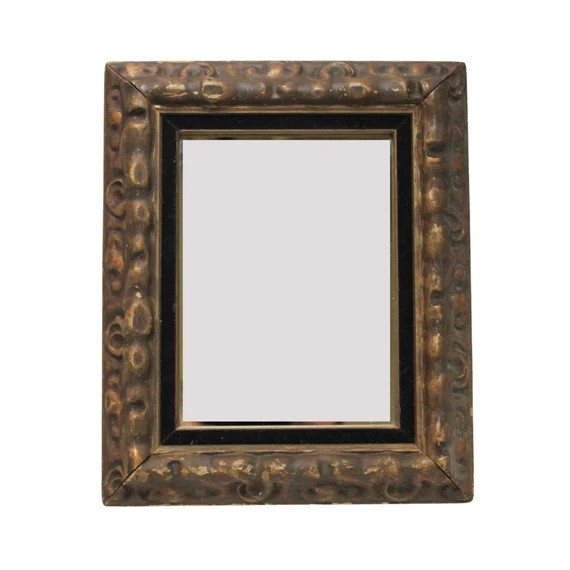 1960s Vintage Mirror Small Worn Patina Brutalist Spanish Style | Etsy | Etsy (US)