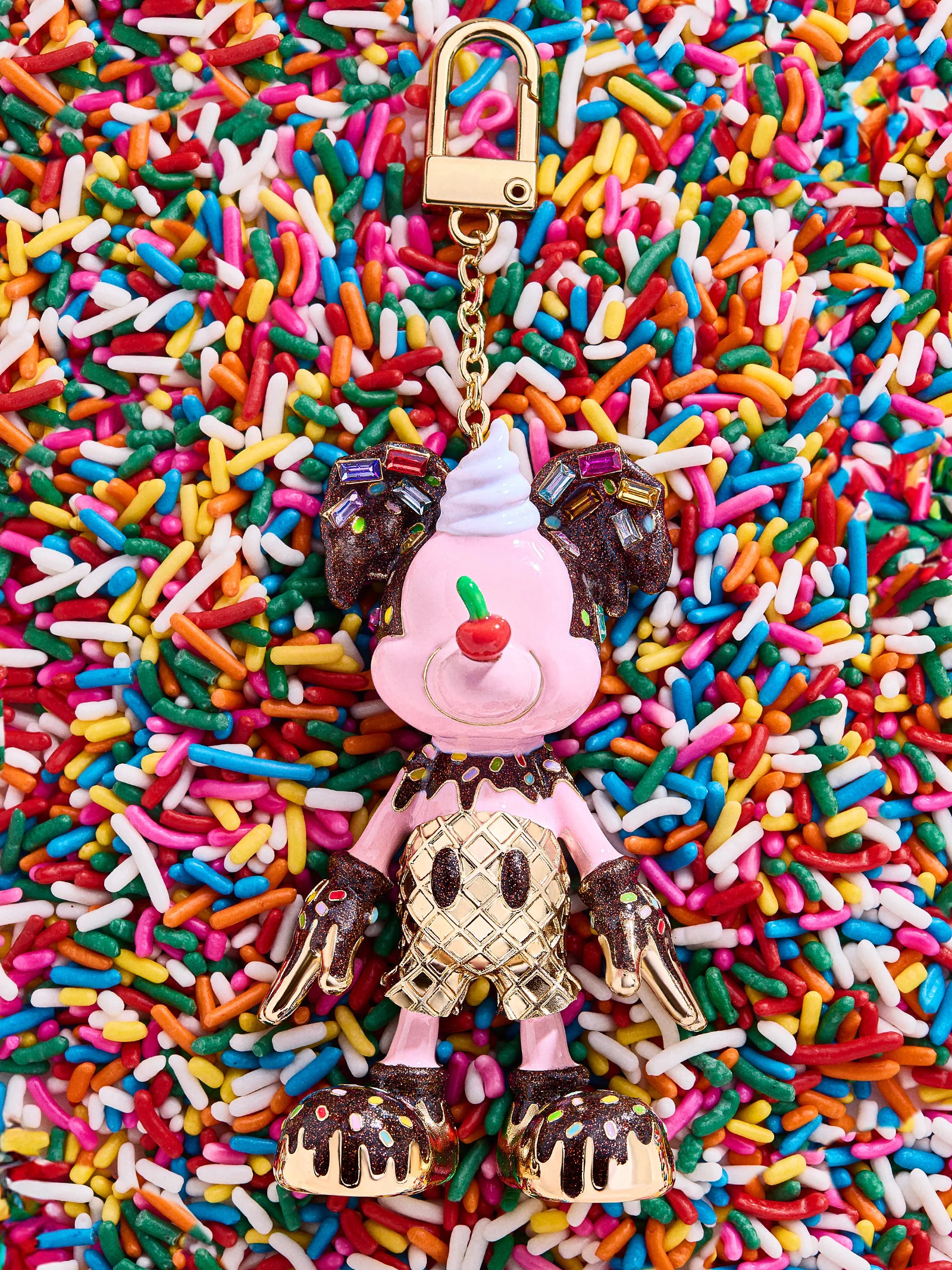Mickey Mouse disney Bag Charm - Mickey Mouse Ice Cream | BaubleBar (US)