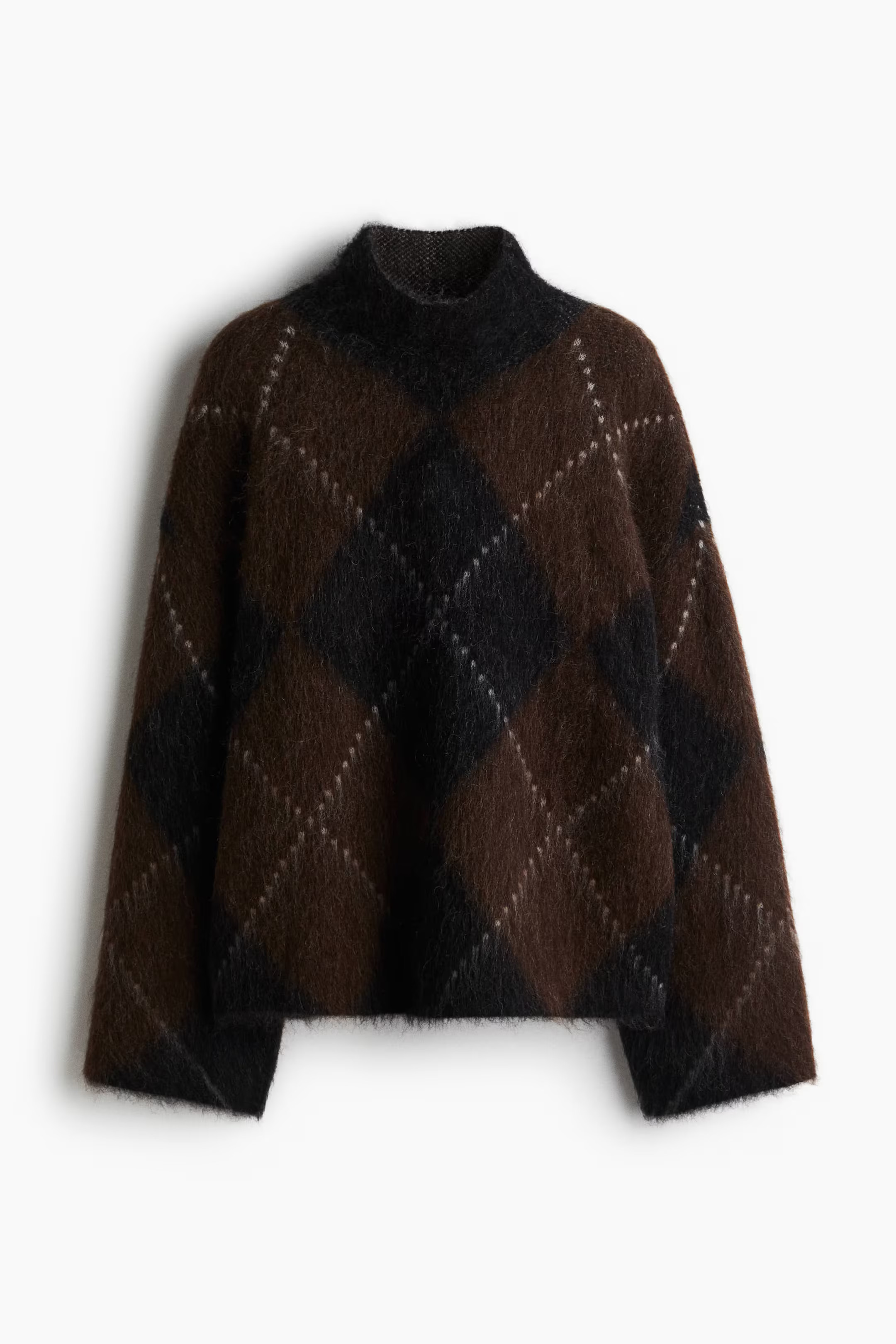 Mohair-blend turtleneck jumper | H&M (UK, MY, IN, SG, PH, TW, HK)