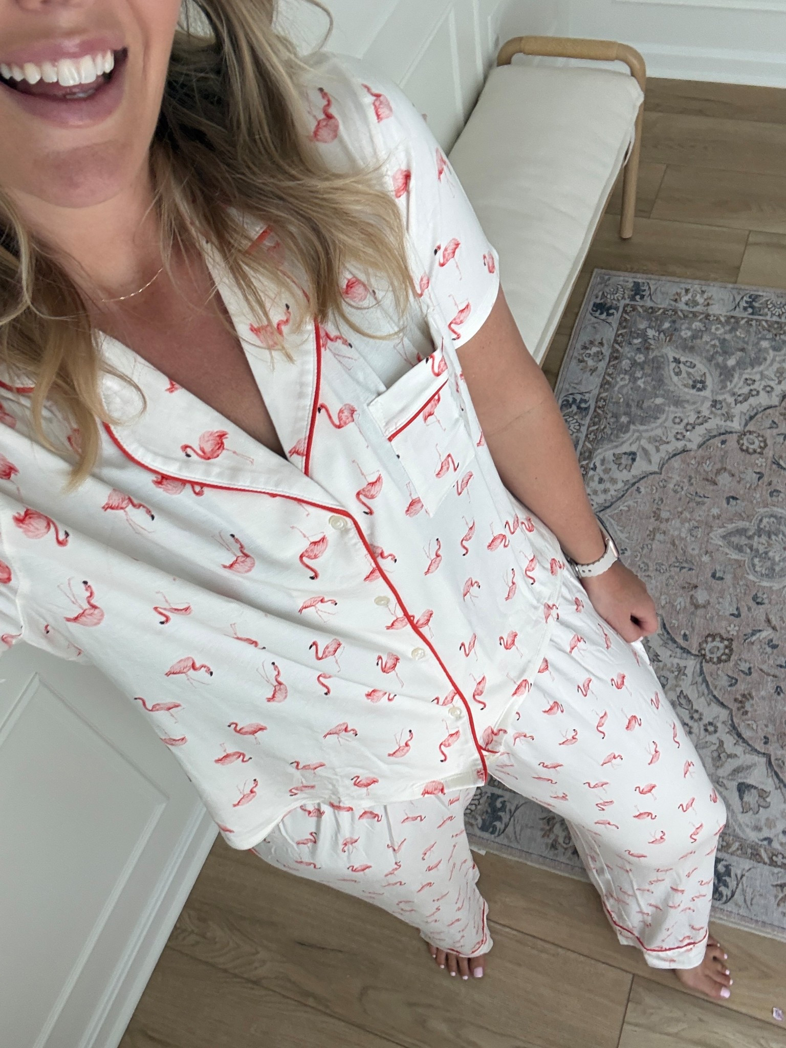 cute new pajamas! 

#LTKMothersDay #LTKmomlife #LTKmorningroutine