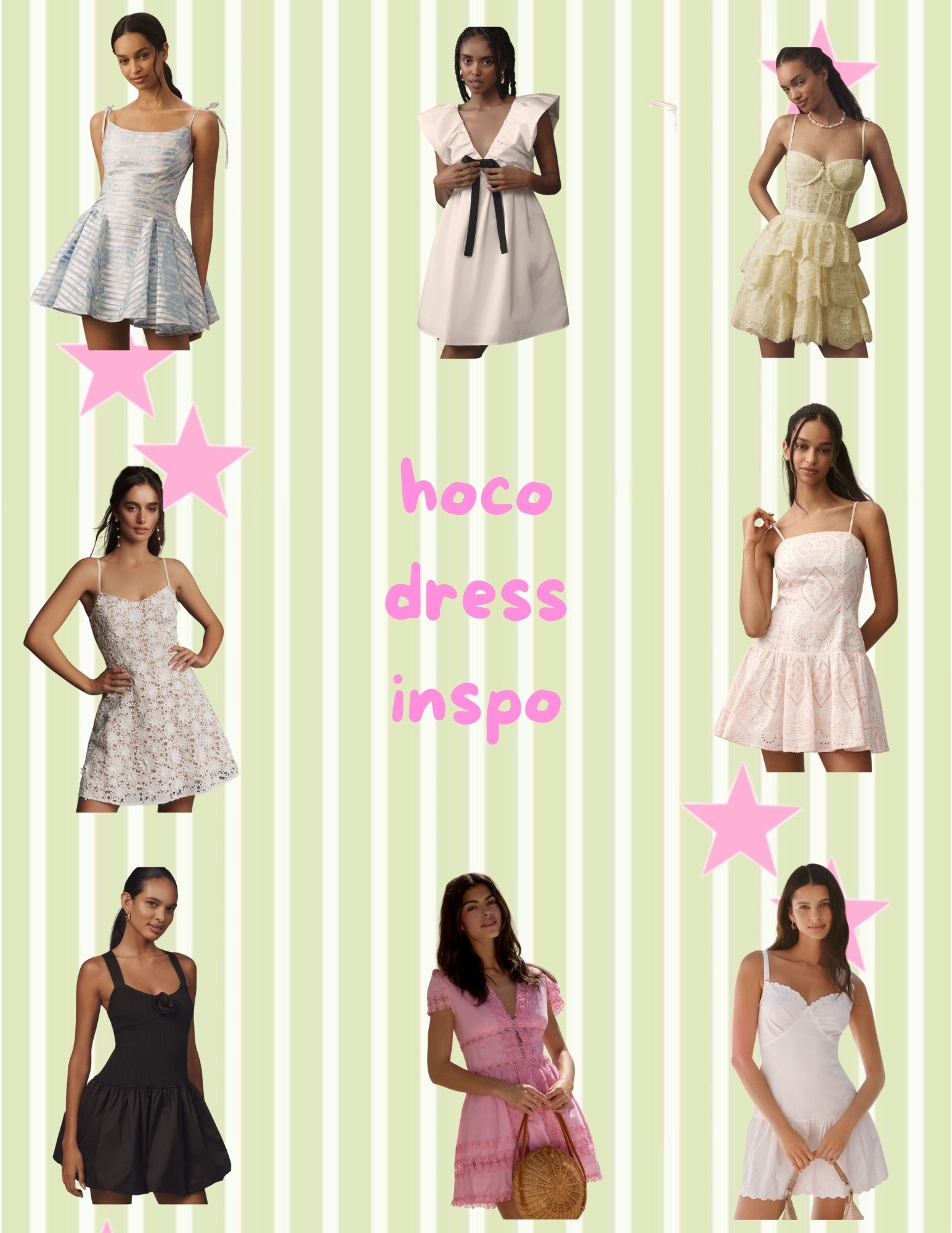 Anthropology Homecoming dress inspo