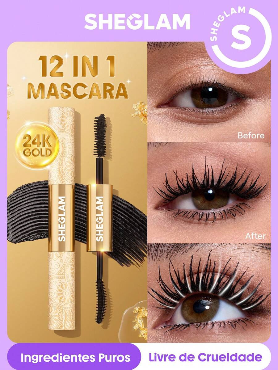 SHEGLAM All-In-One 24k Multi-Effect Mascara | SHEIN