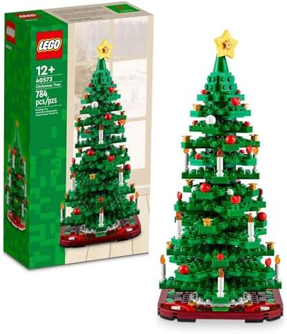 LEGO Christmas Tree - Building Toys for Kids, Boys & Girls, Ages 12+ - Mini Christmas Tree Decora... | Amazon (US)