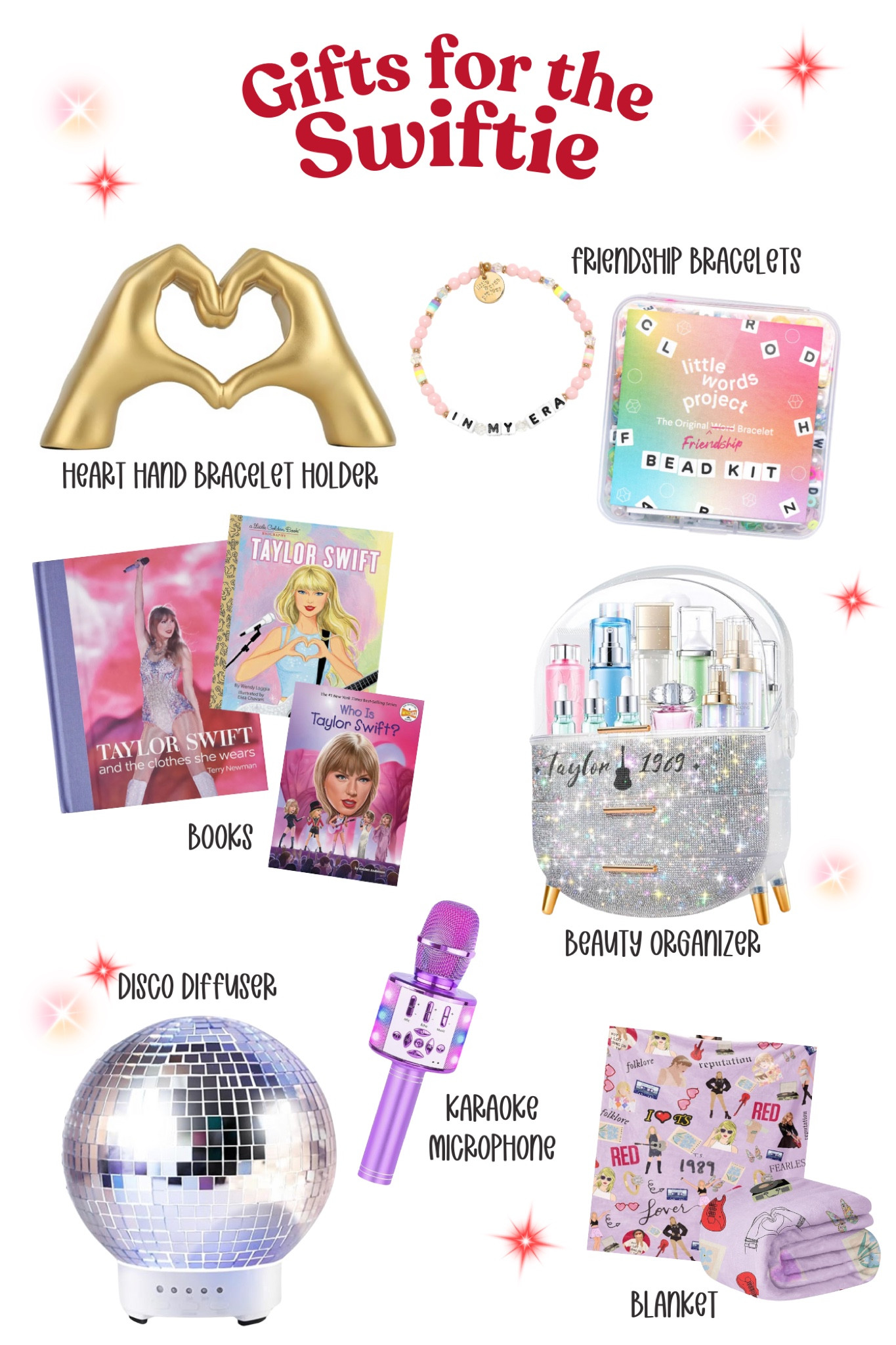Gifts for your favorite Swiftie! Some of these are Black Friday deals! 

#giftguide #holidaygifts #teengiftguide #taylorswift #swiftiegifts

#LTKGiftGuide #LTKHoliday #LTKCyberWeek