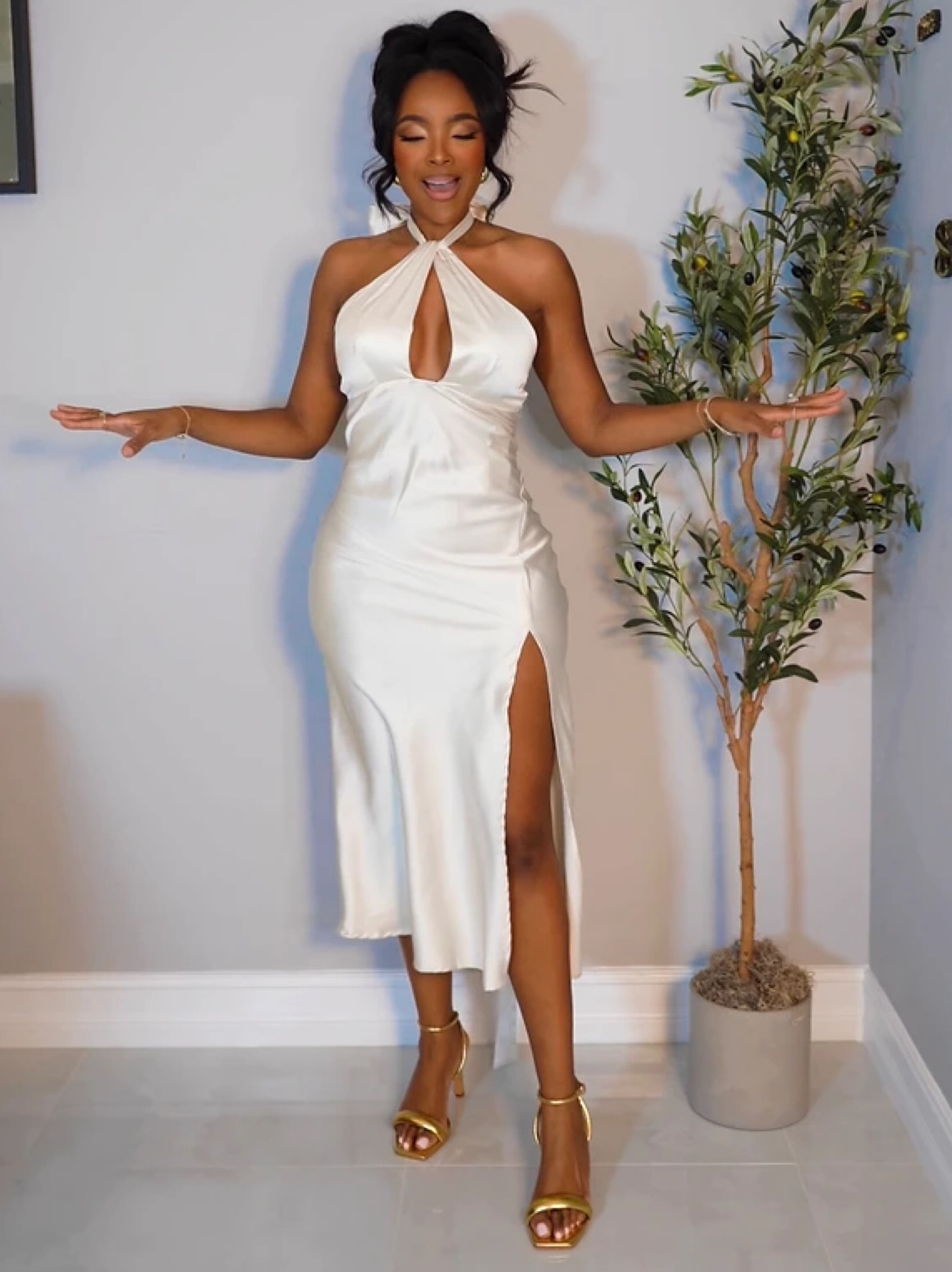 Spring Wedding | Sizing: I’m a small top, 6 bottom, medium in outerwear. 5’4 140lbs | Follow @kirasfashionfinds on Instagram #chicstyle #capsulewardrobe #styleinspo #LTKMostLoved #springoutfit

#LTKGala #LTKparties #LTKfindsunder100