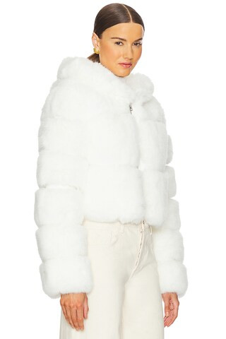 The Lina Faux Fur Jacket | Revolve Clothing (Global)