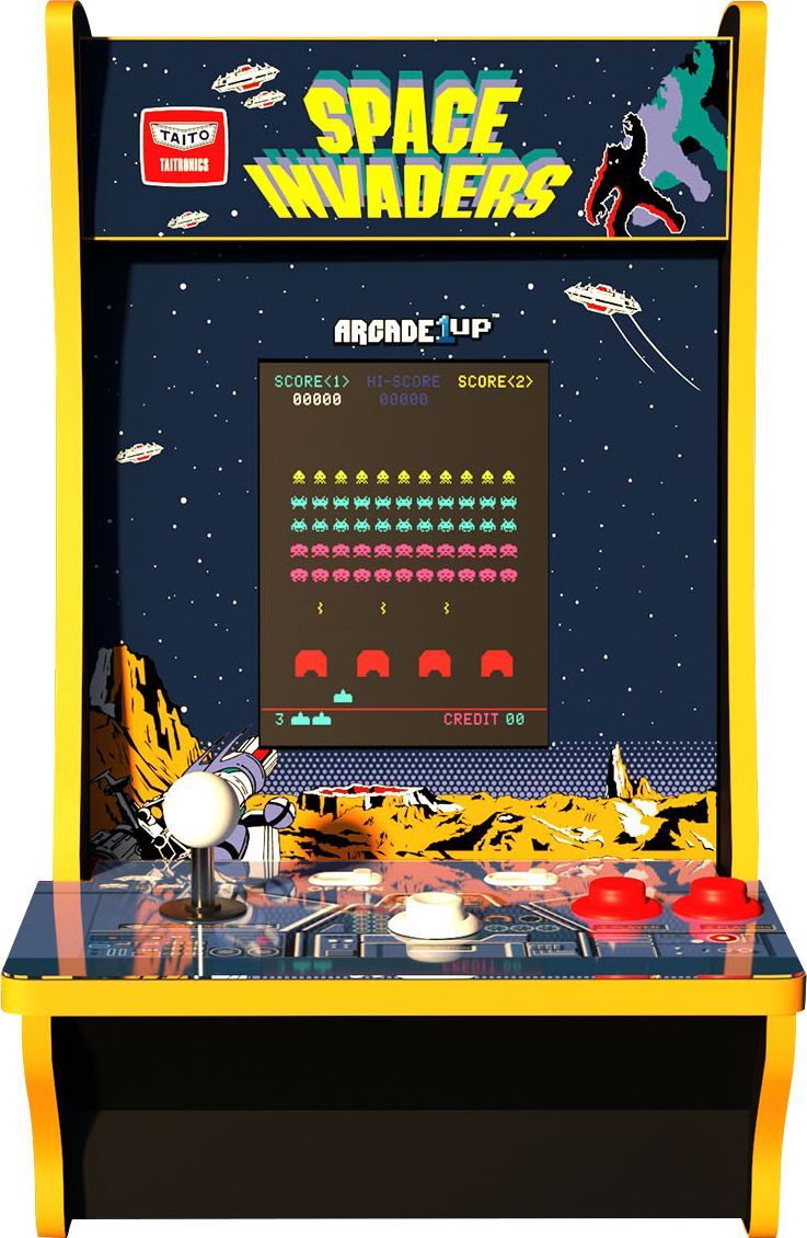 Arcade1Up Space Invaders Countercade Space Invaders 815221026186 - Best Buy | Best Buy U.S.