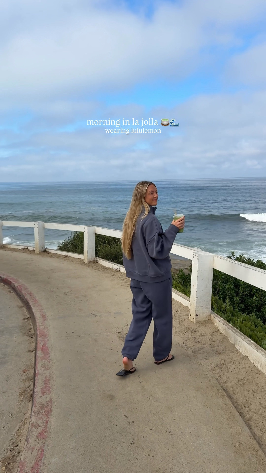 a morning in la jolla 🍵🌊🫶🏽

wearing all @lululemon 

#morningvlog #lululemoncreator #diml #ad #sandiego

#LTKdayinmylife #LTKfitnessgoals #LTKmorningroutine