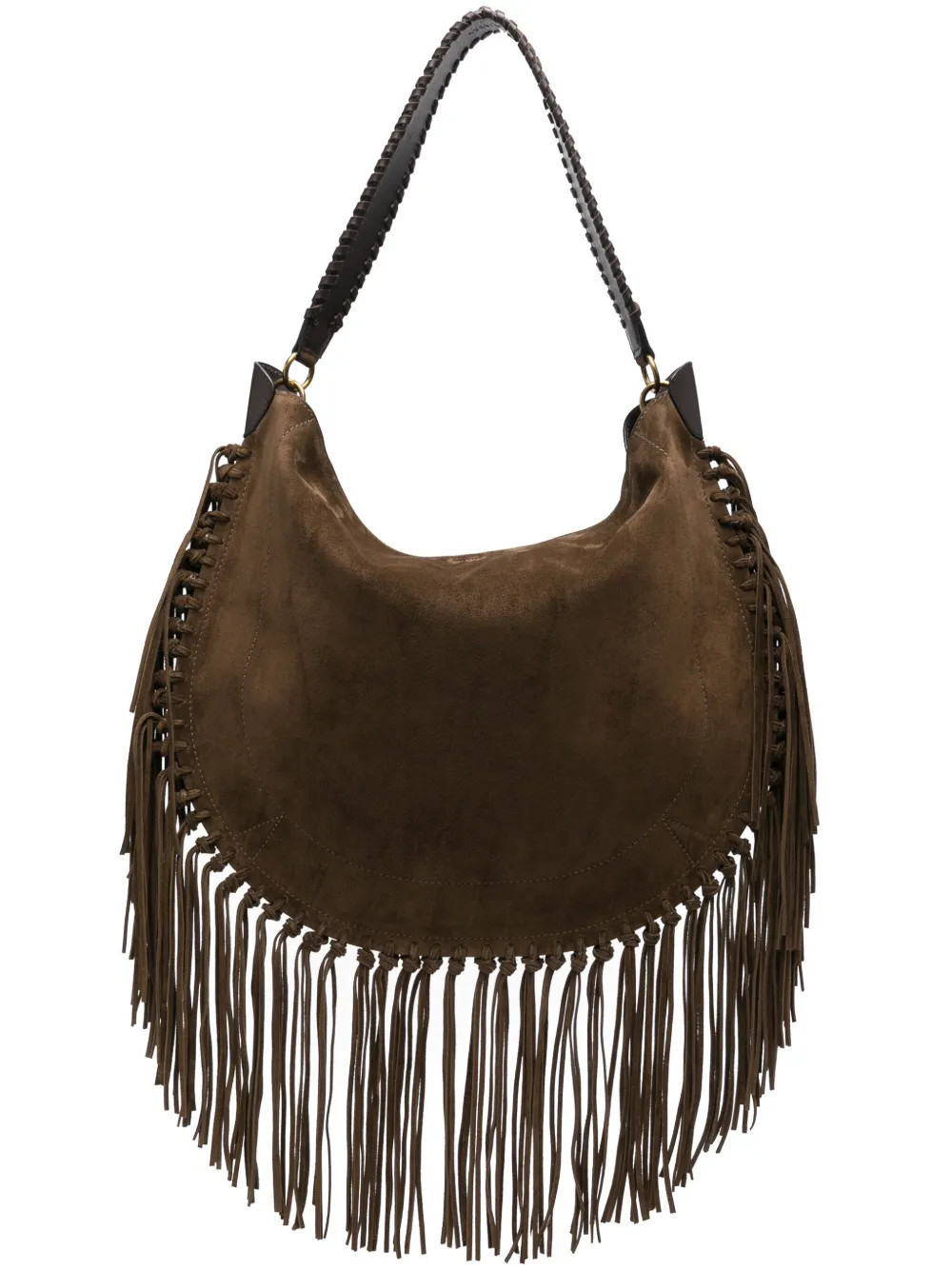 ISABEL MARANT Oskan Soft Hobo Bag  | Brown | FARFETCH BE | Farfetch Global