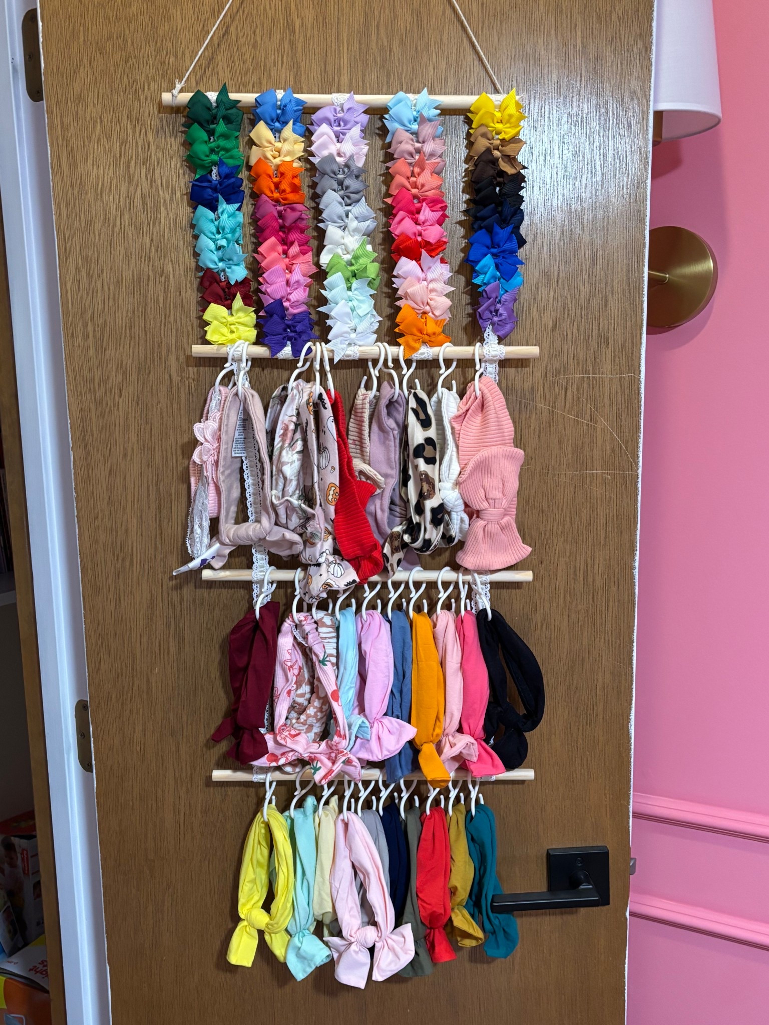 All the pretty bows in one sweet little spot 🎀✨
This bow holder keeps everything organized and doubles as the cutest decor moment in her nursery. Perfect for displaying all our favorite finds and making getting ready even more special 💕

Linked all the bows + holder here 🤍

#LTKBeauty #LTKBaby #LTKKids