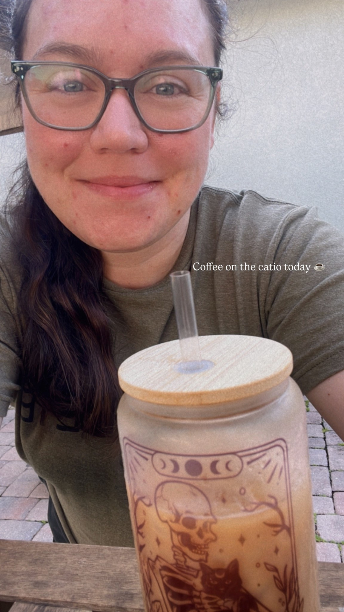 Catio coffee time 💚

#LTKSeasonal #LTKHome #LTKPets