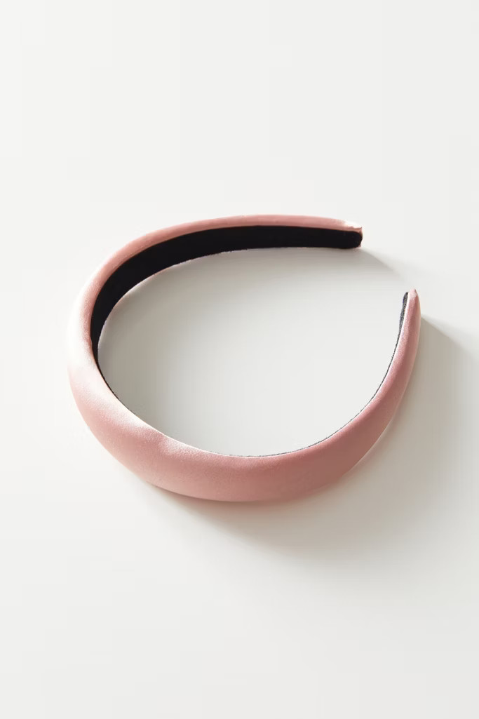 Sydney Satin Padded Headband | Urban Outfitters (US and RoW)