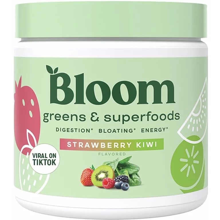 Bloom Nutrition Super Greens Powder Smoothie & Juice Mix - Probiotics for Digestive Health & Bloa... | Walmart (US)