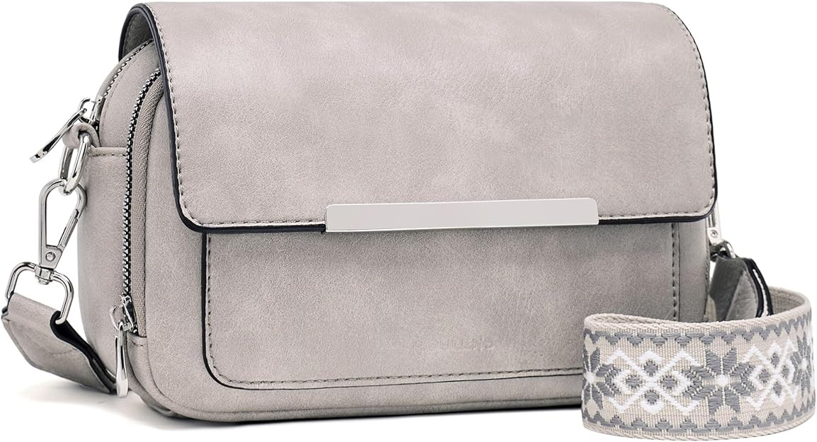 Roulens Crossbody Bags for Women Small Crossbody Wallet Purses with Card Slots Leather Shoulder H... | Amazon (US)