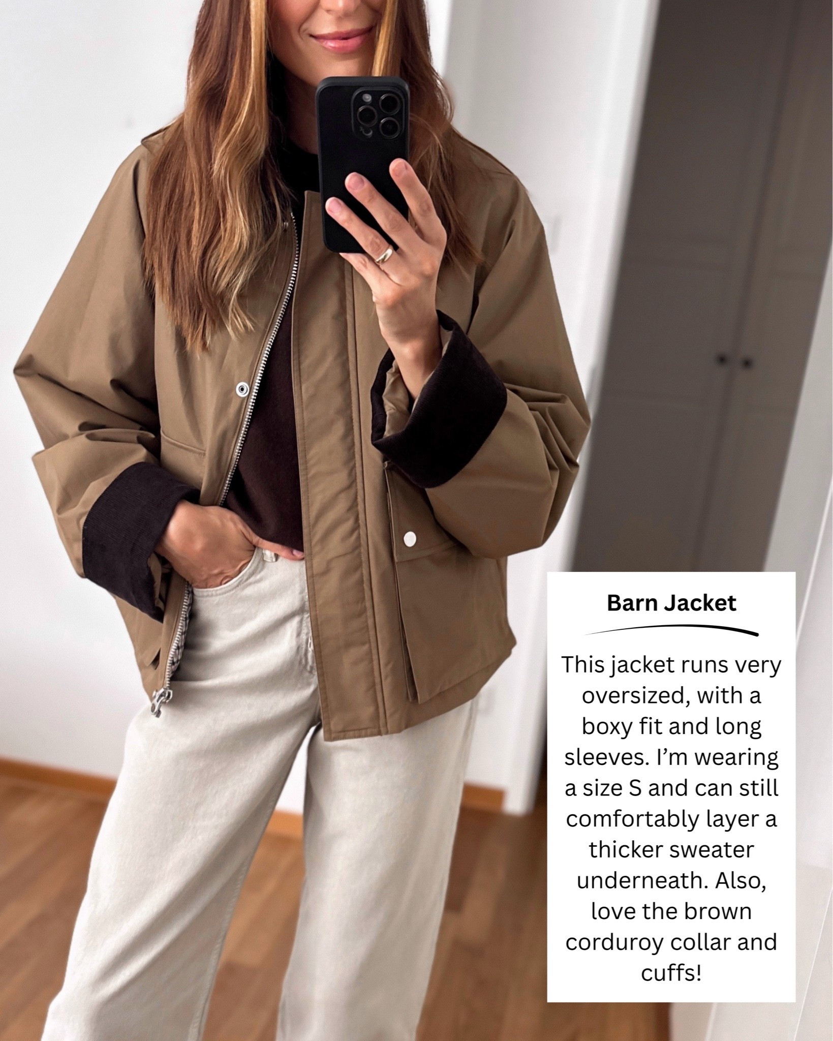 Camel Barn Jacket & Barrel Leg Jeans / Brown Cashmere 
___
@mango 
Jacket - size S (runs big)
Jeans - size S/36

Jumper - @UNIQLO - tts 

___

#autumnoutfit #ad #outfitinspiration

#LTKautumn #LTKstyletip