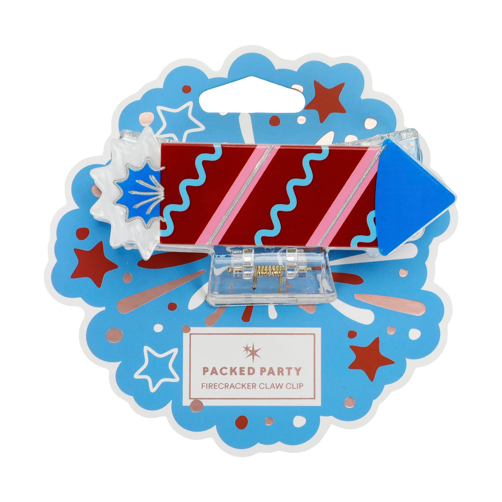 Firework Hair Claw Clip | Packed Party