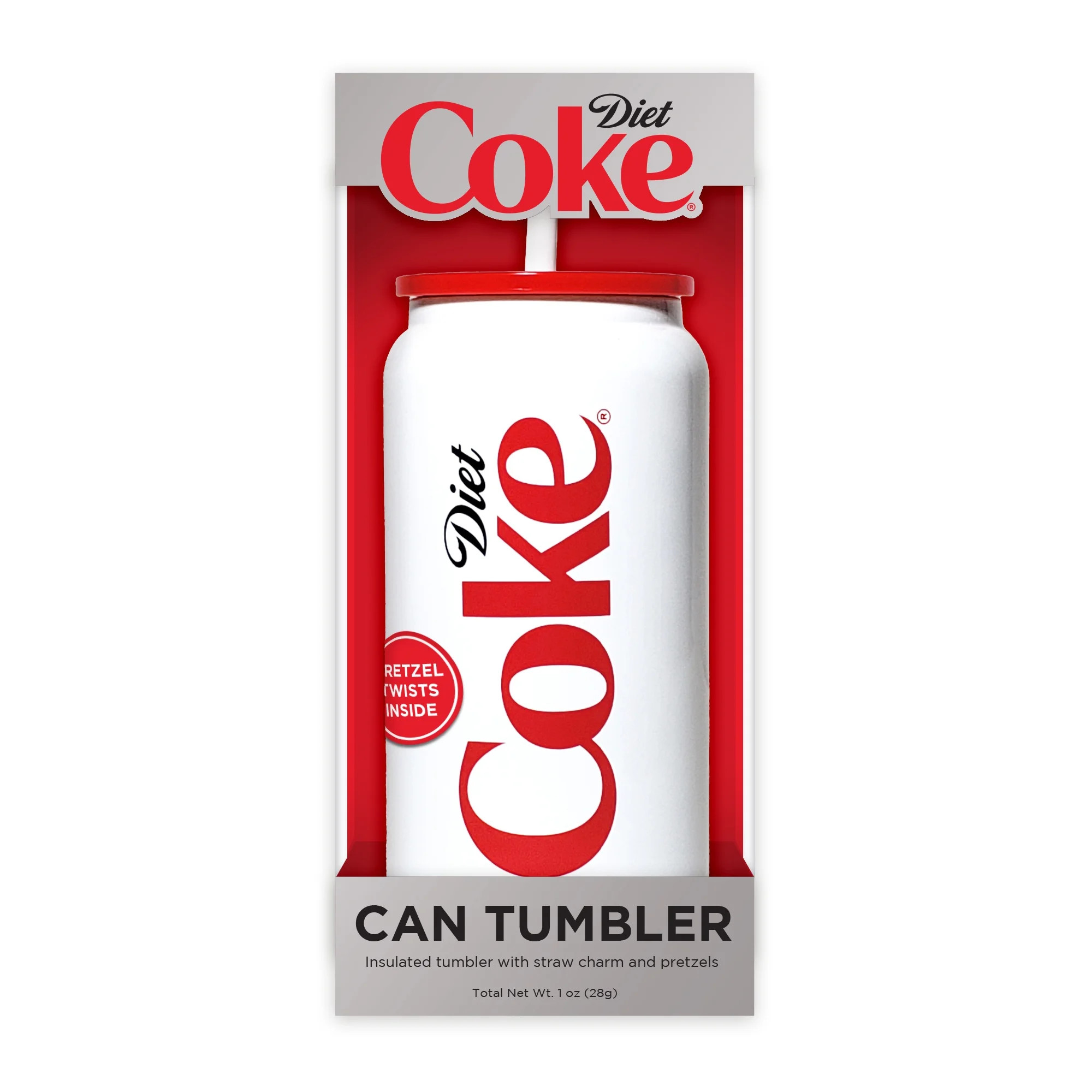 Diet Coke Insulated Tumbler and Mini Pretzel Twists Gift Set | Walmart (US)