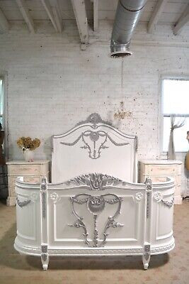 Painted Cottage Shabby Chic Romantic Queen / King Bed  | eBay | eBay US