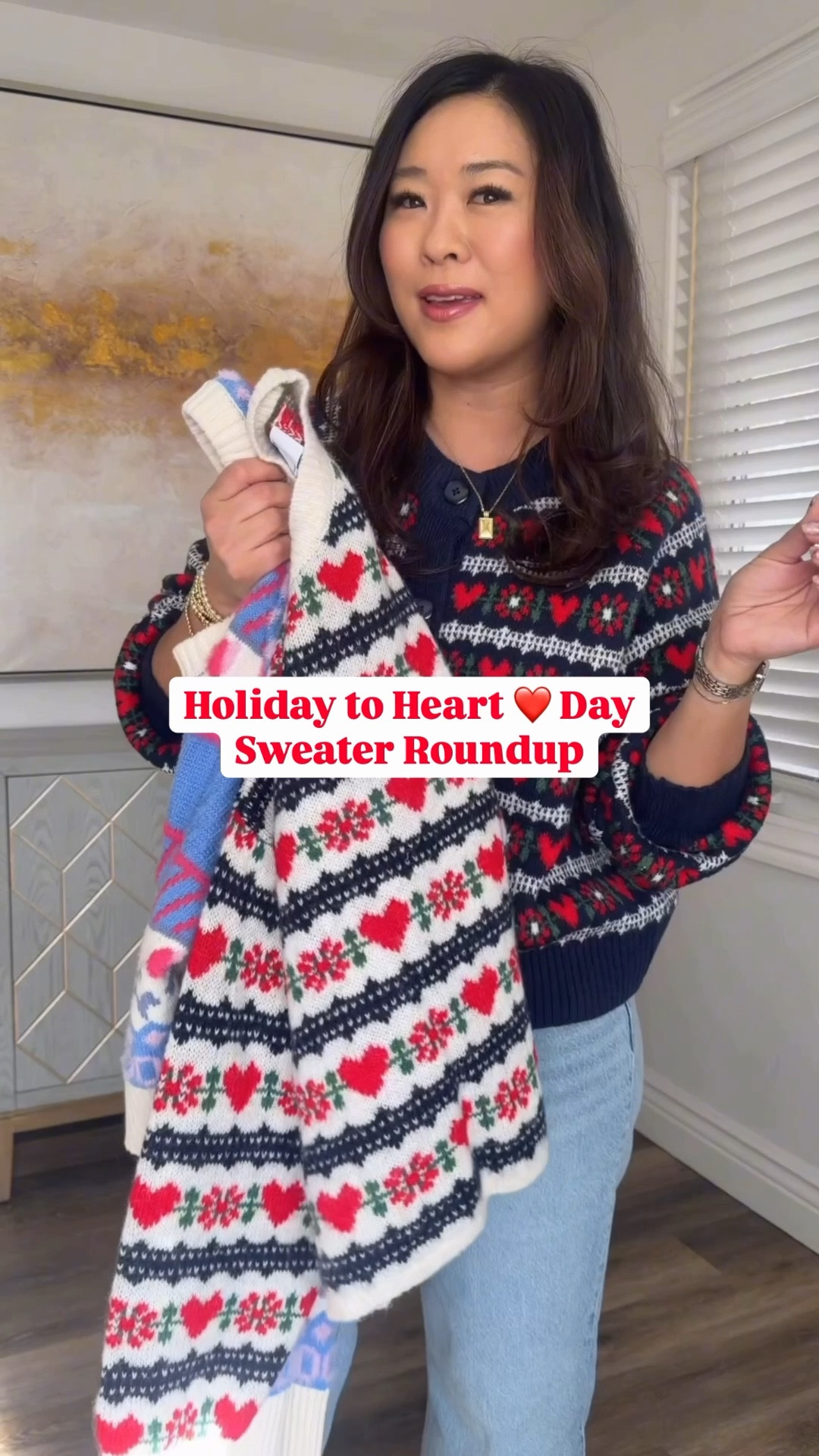 Sweaters that will work for Christmas to Valentines Day!! Old Navy // Target
Sweaters: Large
Wide Leg Denim: 8 Petite