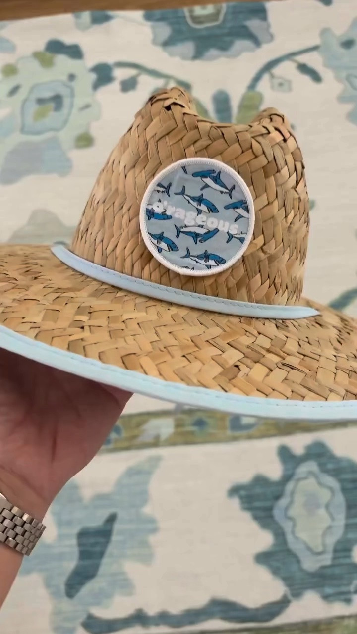 I found this hat for $13, but I needed to de-boy it for my girls.

It was so easy to cut and carefully pull the fabric off the underside of the brim and then heat up the glue with the blow dryer to remove the logo patch.￼

#LTKKids #LTKSwim #LTKmomlife