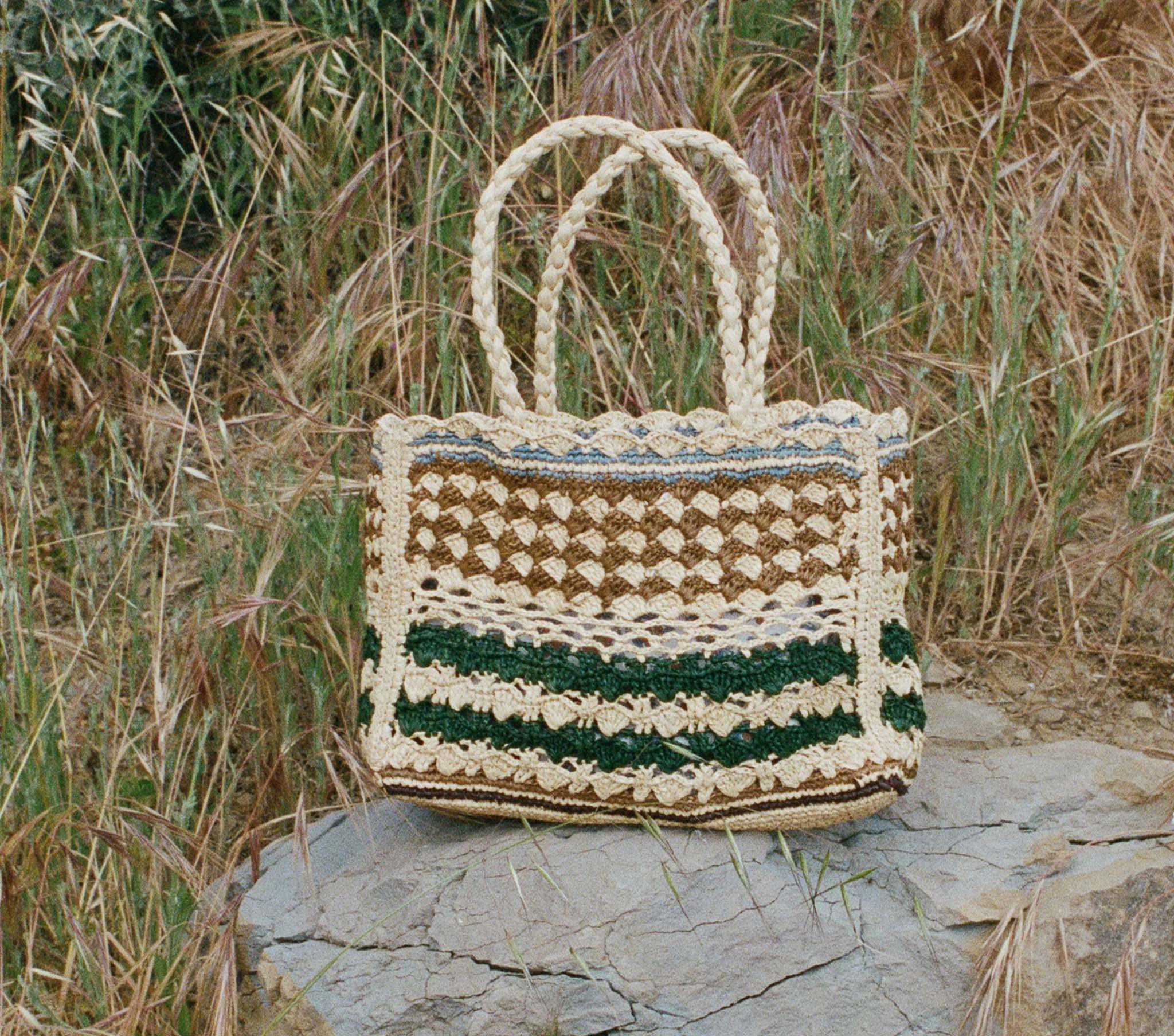 Orla Bag - Multicolor Raffia | DÔEN | DOEN