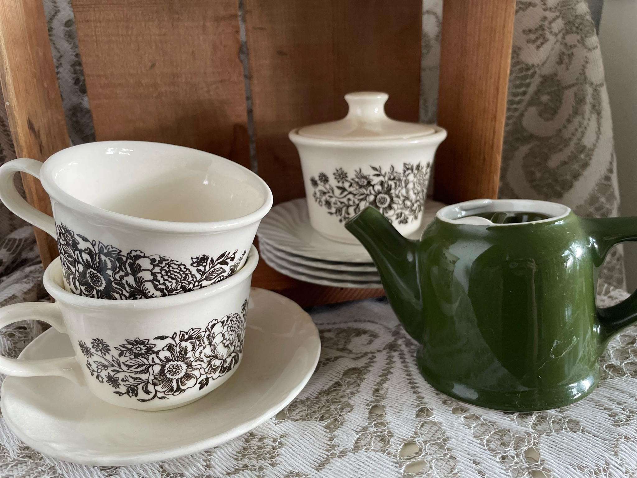 Hand-picking, sourcing, and collecting a collection of vintage dishes takes time, effort, and patience. But it’s so worth it! Just look at this cute display that was slowly put together, one piece at a time, through many thrifting trips. You can create a beautiful home for less!

#LTKSeasonal #LTKHome #LTKFindsUnder50