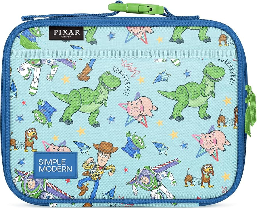 Simple Modern Disney Pixar Kids Lunch Box for School | Reusable Insulated Lunch Bag for Toddler, ... | Amazon (US)