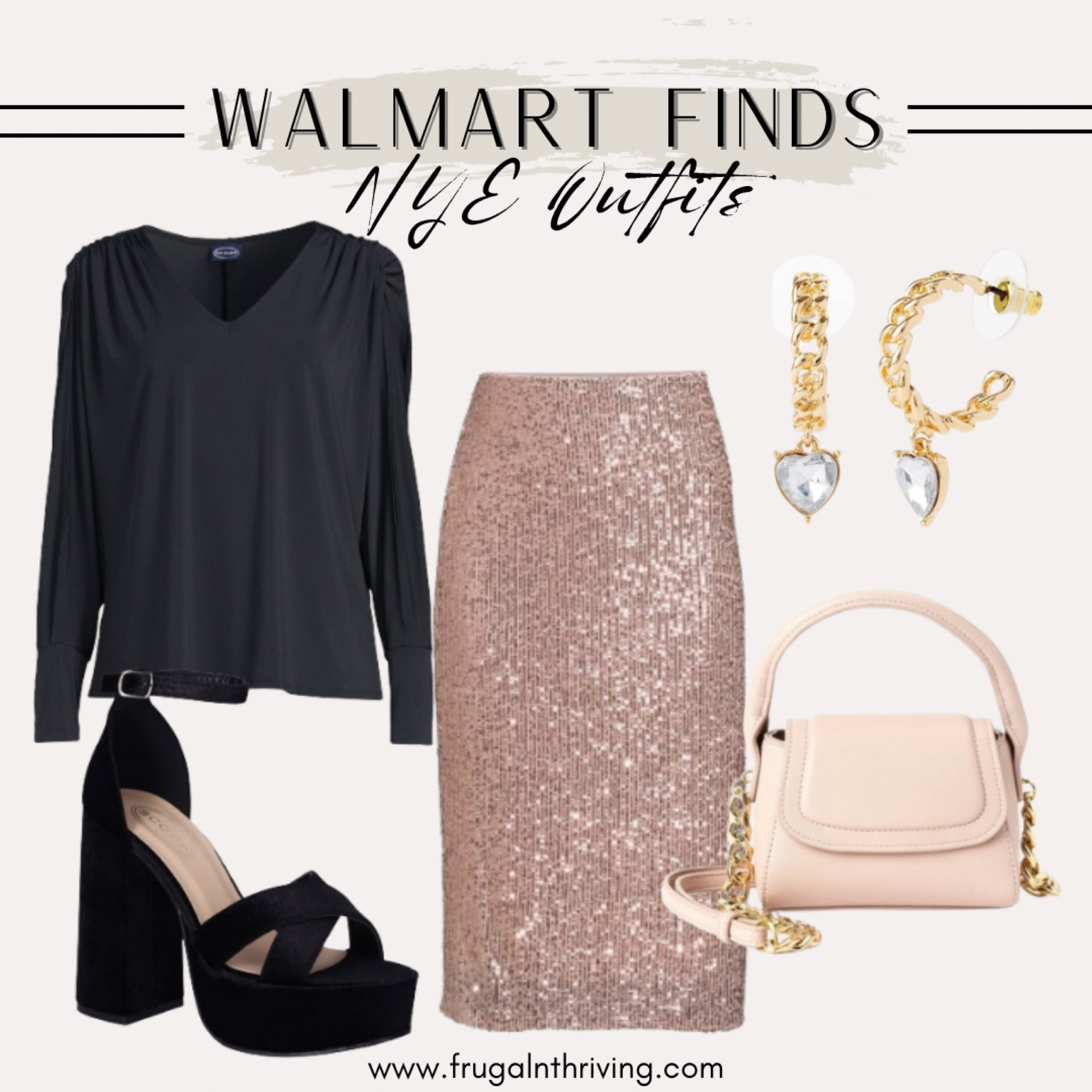 NYE outfit ideas from Walmart✨

#walmart #walmartfashion #nyeoutfits #womensfashion #sparkleandshine 

#LTKHoliday #LTKstyletip #LTKSeasonal