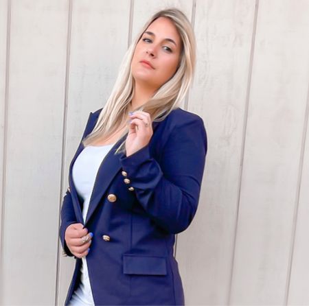 There is nothing like dressing all up but feeling very comfortable all at the same time, that's a win. This $39 blazer from Walmart is so amazing and looks identical to the $2500 designer one. I'm so excited they're back in stock.

#LTKunder50 #LTKworkwear #LTKunder100
