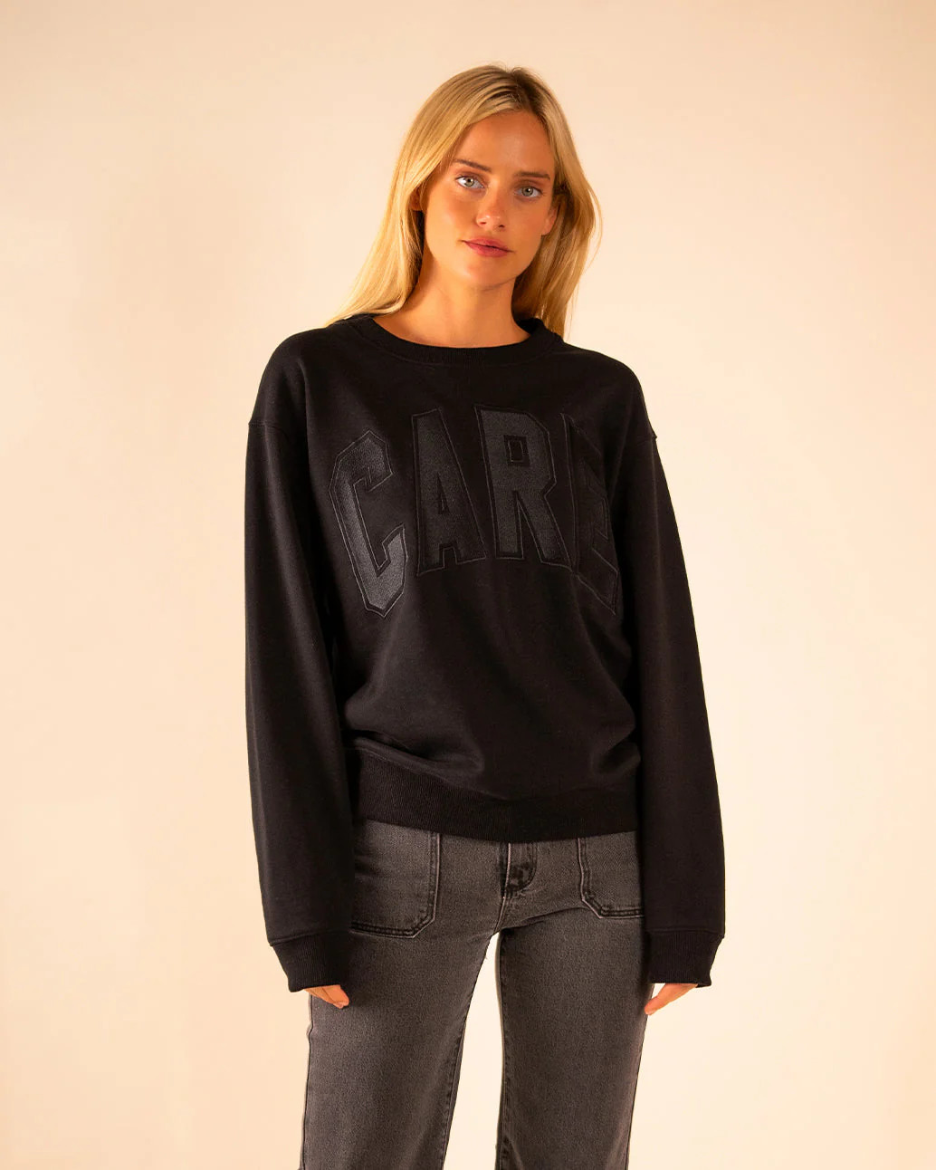 CARE Classic Crewneck - Black | Care Tucker